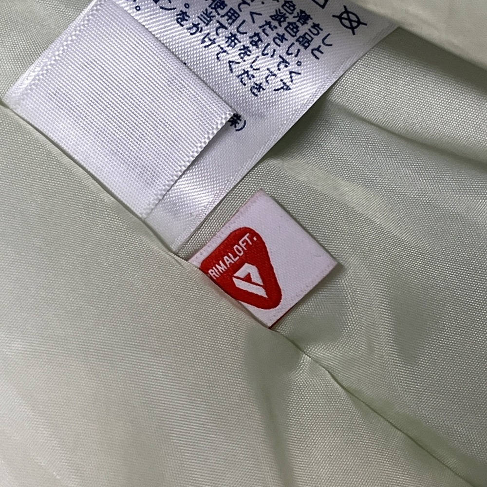 Lands End Jacket Wonderweight Packable Down Green Hyper Dry Nylon Size 1X Hooded - Picture 7 of 14